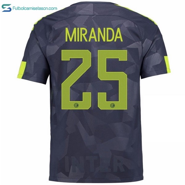 Camiseta Inter 3ª Miranda 2017/18